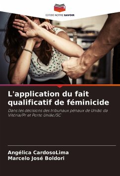 L'application du fait qualificatif de féminicide - CardosoLima, Angélica;Boldori, Marcelo José