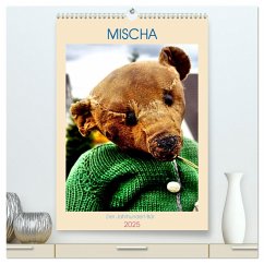MISCHA - Der Jahrhundert-Bär (hochwertiger Premium Wandkalender 2025 DIN A2 hoch), Kunstdruck in Hochglanz