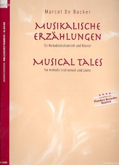 Cover Musikalische Erzählungen für Melodieinstrumente und Klavier