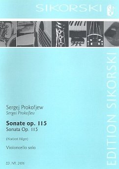 Cover Sonate op.115 für Violoncello