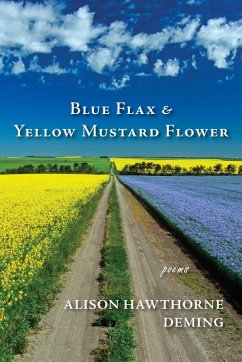 Cover Blue Flax & Yellow Mustard Flower