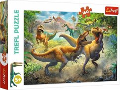 Puzzle 160 - Tyrannosaurier Kampf