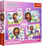 4 in 1 Puzzle - Gabby's Dollhouse