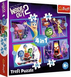 4 in 1 Puzzle - Inside Out 2