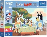 Junior Super Shape XXL Puzzle 60 Teile - Bluey