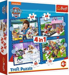 4 in 1 Puzzle - PAW Patrol