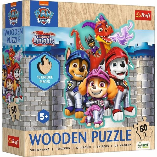 Holz Puzzle Junior 50 - Paw Patrol Holz Puzzle Junior 50 - Paw Patrol