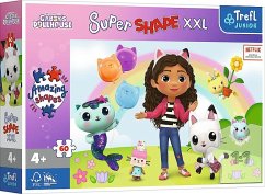 Junior Super Shape XXL Puzzle 60 Teile - Gabby's Dollhouse