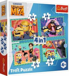 4 in 1 Puzzle - Minions