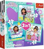 3 in 1 Puzzle - Gabby's Dollhouse