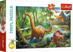 Puzzle 60 - Dinosaurier Cover Puzzle 60 - Dinosaurier
