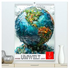 Unsere Umwelt leidet (hochwertiger Premium Wandkalender 2025 DIN A2 hoch), Kunstdruck in Hochglanz