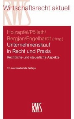 Cover Unternehmenskauf in Recht und Praxis