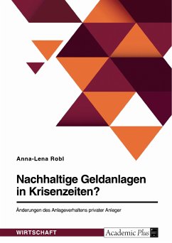 Nachhaltige Geldanlagen in Krisenzeiten? (eBook, PDF)