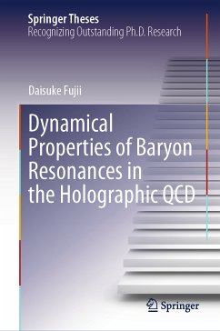 Dynamical Properties of Baryon Resonances in the Holographic QCD (eBook, PDF) - Fujii, Daisuke