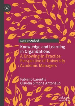 Knowledge and Learning in Organizations (eBook, PDF) - Larentis, Fabiano; Antonello, Claudia Simone