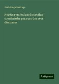 Noções syntheticas de poetica: coordenadas para uso dos seus discipulos