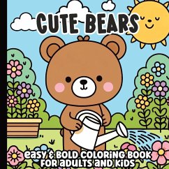 Cozy Bears Bold and Easy Coloring Book - Yant, Victoria