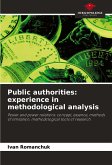 Public authorities: experience in methodological analysis