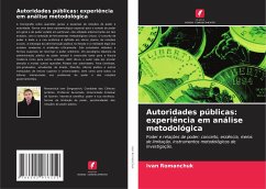 Autoridades públicas: experiência em análise metodológica - Romanchuk, Ivan