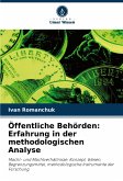 Öffentliche Behörden: Erfahrung in der methodologischen Analyse