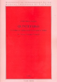 Cover Quintettino für 2 Violinen, Viola und 2 Violoncelli Partitur und Stimmen