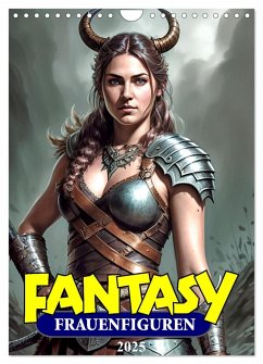 Fantasy-Frauenfiguren (Wandkalender 2025 DIN A4 hoch), CALVENDO Monatskalender - Braun, Werner