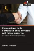 Espressione della semantica della cortesia nel russo moderno