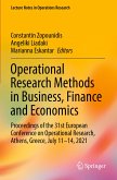 Operational Research Methods in Business, Finance and Economics