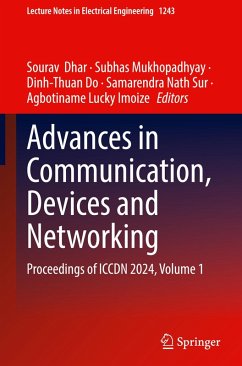 Cover Advances in Communication, Devices and Networking