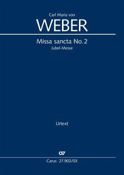 Missa sancta No. 2 (Klavierauszug) - Weber, Carl Maria von