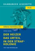 Der Heizer, Das Urteil, In der Strafkolonie (Textausgabe) (eBook, ePUB)