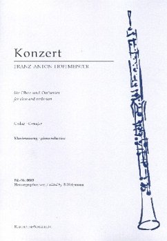 Cover Konzert C-Dur für Oboe und Orchester für Oboe und Klavier