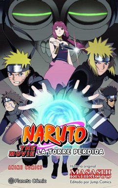 Cover Naruto Anime Comic La Torre Perdida