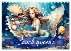 Conch queens (Wall Calendar 2025 DIN A3 landscape), CALVENDO 12 Month Wall Calendar