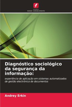 Diagnóstico sociológico da segurança da informação: - Erkin, Andrey