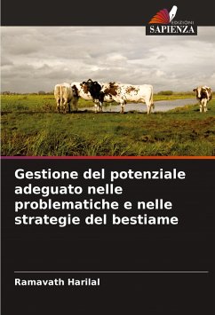 Gestione del potenziale adeguato nelle problematiche e nelle strategie del bestiame - Harilal, Ramavath