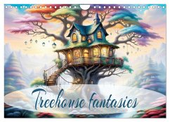 Treehouse fantasies (Wall Calendar 2025 DIN A4 landscape), CALVENDO 12 Month Wall Calendar