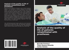 Analysis of the quality of life of patients rehabilitated with prostheses - Fonseca, Ricardo;Almeida, Thais Helena;Gomes, Carlos