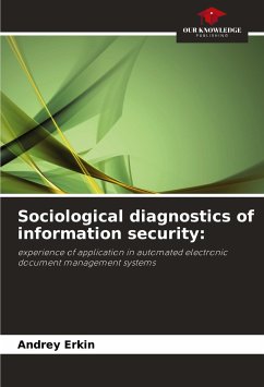 Sociological diagnostics of information security: - Erkin, Andrey