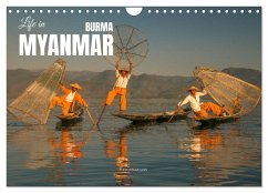 Life in Myanmar, Burma (Wall Calendar 2025 DIN A4 landscape), CALVENDO 12 Month Wall Calendar