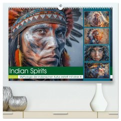 Indian Spirits (hochwertiger Premium Wandkalender 2025 DIN A2 quer), Kunstdruck in Hochglanz - Calvendo;Gierok-Latniak, Steffen