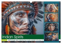 Indian Spirits (Wandkalender 2025 DIN A3 quer), CALVENDO Monatskalender