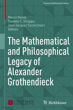 Cover The Mathematical and Philosophical Legacy of Alexander Grothendieck
