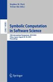 Symbolic Computation in Software Science Symbolic Computation in Software Science