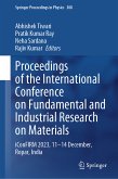 Proceedings of the International Conference on Fundamental and Industrial Research on Materials (eBook, PDF)