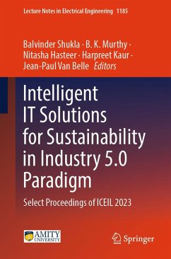 Cover Intelligent IT Solutions for Sustainability in Industry 5.0 Paradigm (eBook, PDF)