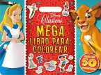 CLÁSICOS DISNEY. MEGALIBRO PARA COLOREAR CON PEGATINAS