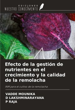 Efecto de la gestión de nutrientes en el crecimiento y la calidad de la remolacha - Mounika, Vadde; Lakshminarayana, D.; Raja, P.