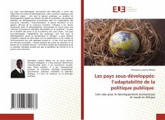 Les pays sous-développés: l¿adaptabilité de la politique publique - Ndiaye, Mamadou Lamine